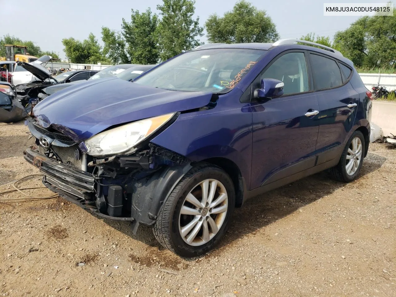 KM8JU3AC0DU548125 2013 Hyundai Tucson Gls