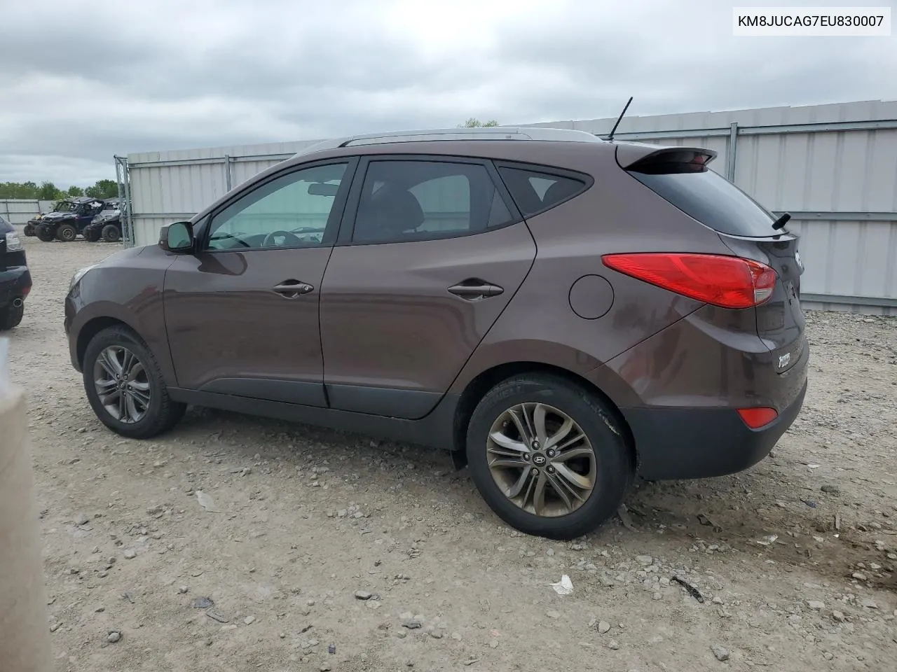 2014 Hyundai Tucson Gls VIN: KM8JUCAG7EU830007 Lot: 68378484