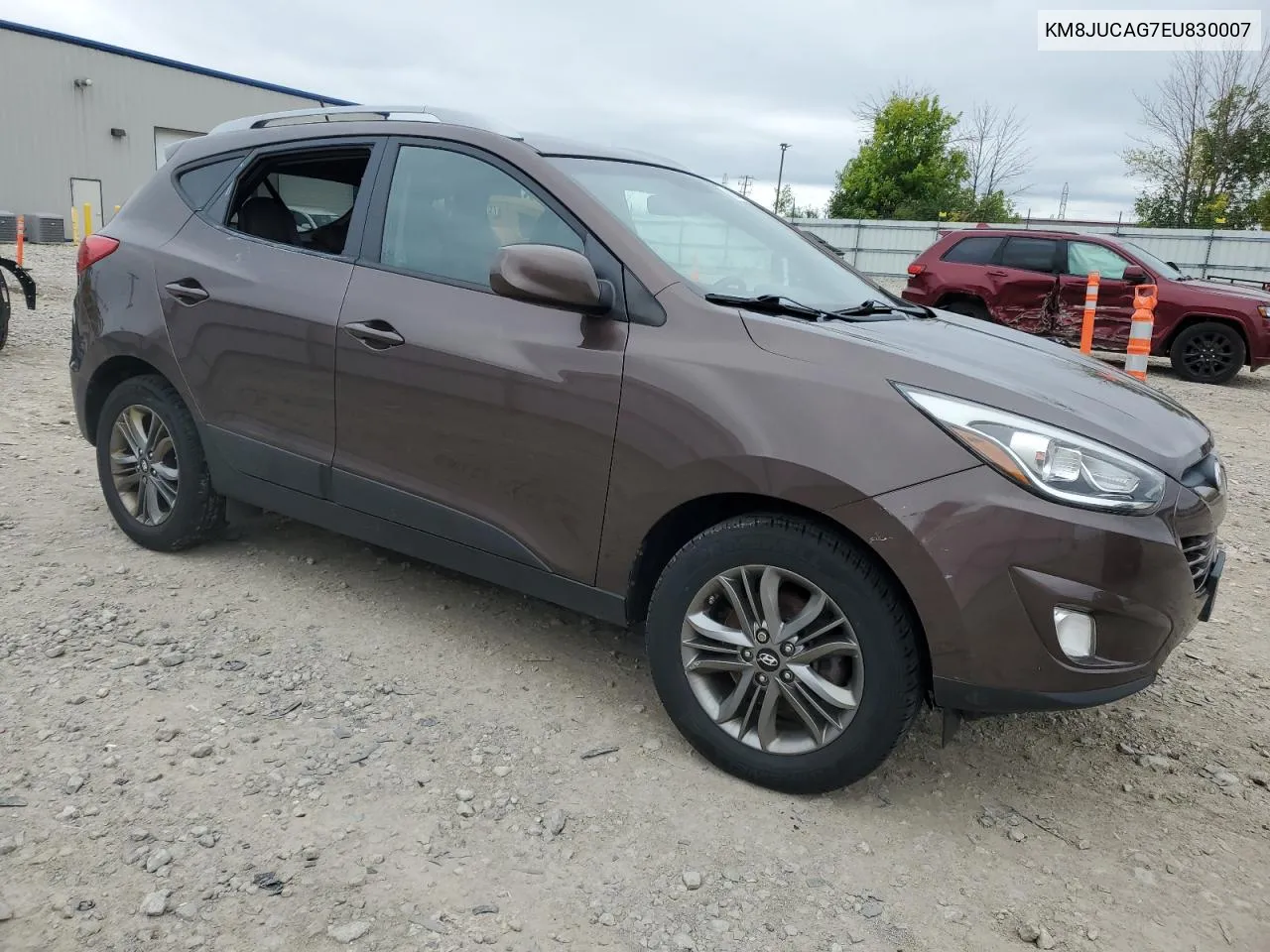 2014 Hyundai Tucson Gls VIN: KM8JUCAG7EU830007 Lot: 68378484