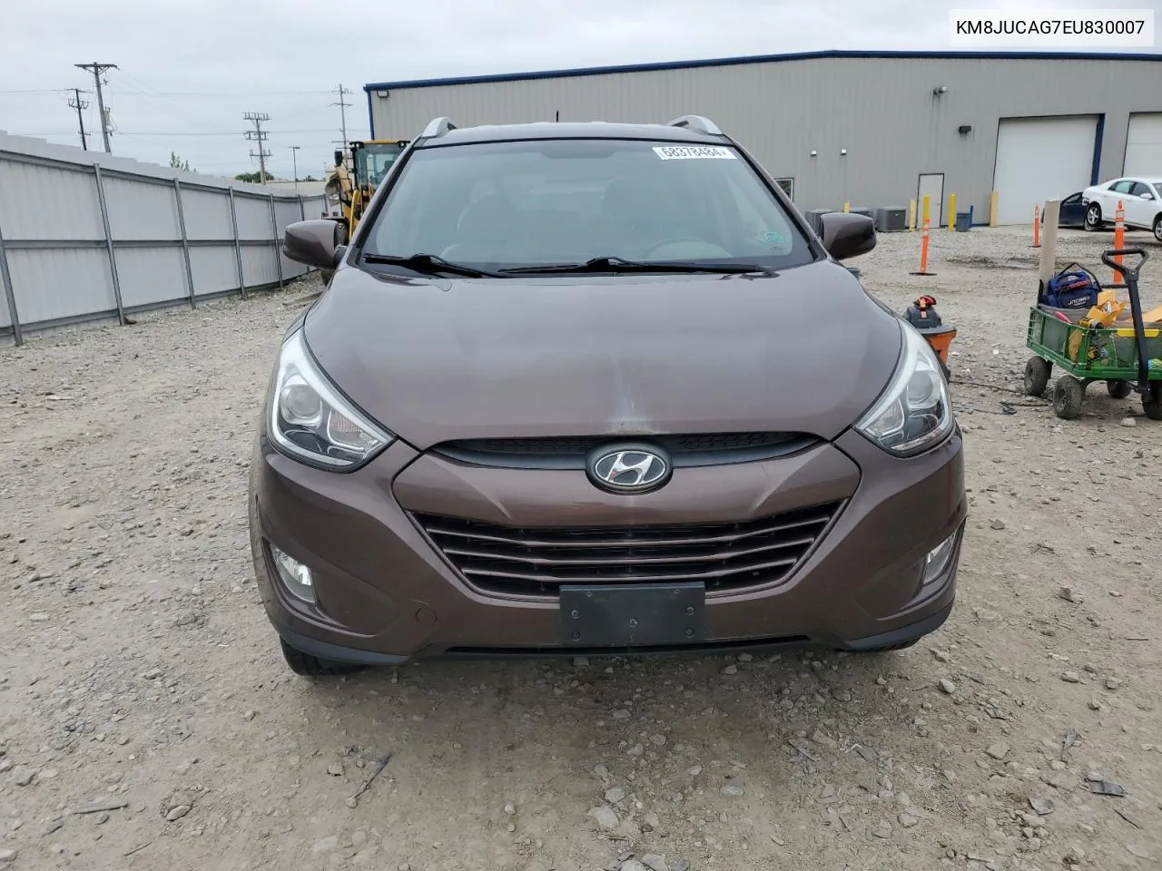 2014 Hyundai Tucson Gls VIN: KM8JUCAG7EU830007 Lot: 68378484