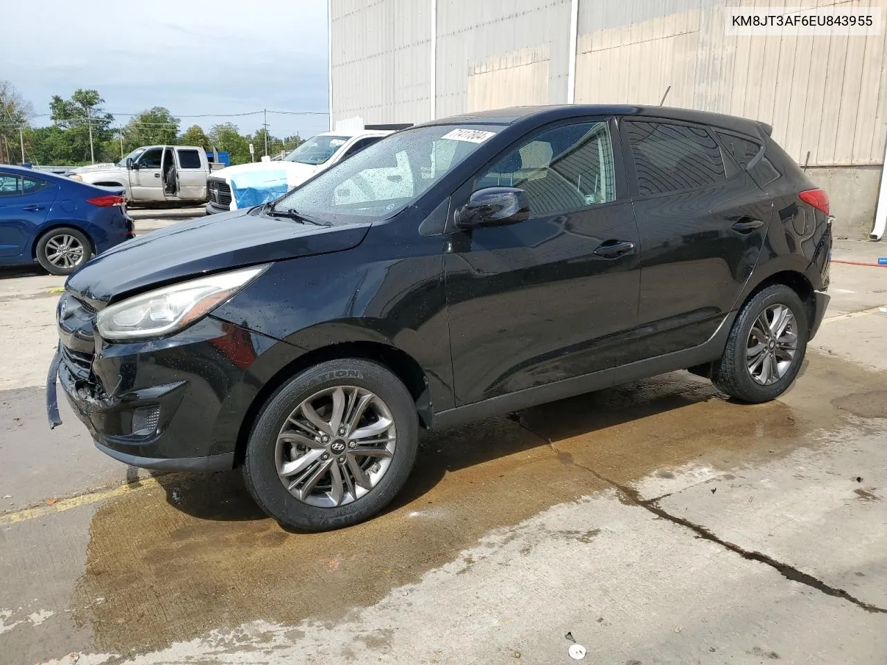 2014 Hyundai Tucson Gls VIN: KM8JT3AF6EU843955 Lot: 71417804