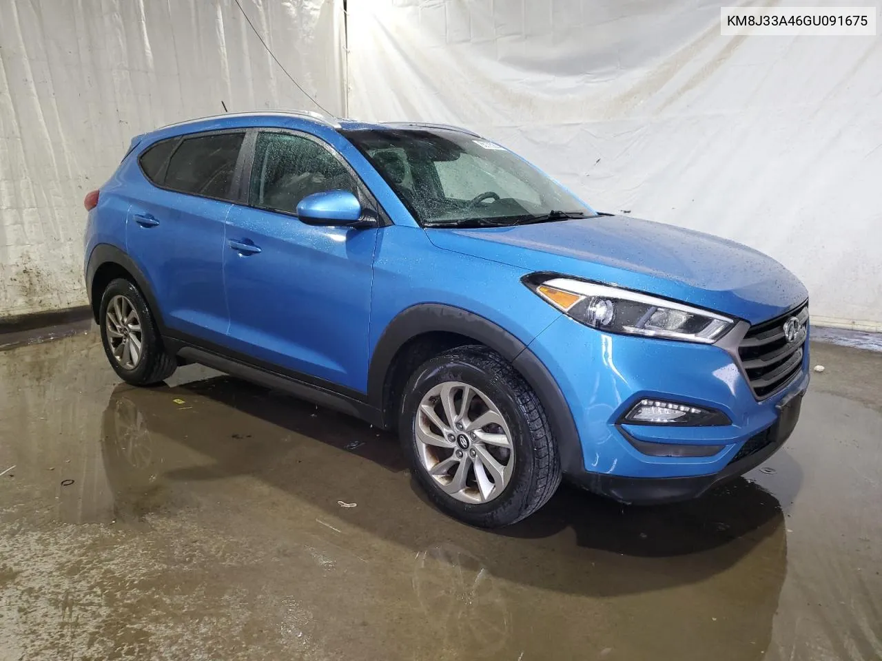 2016 Hyundai Tucson Limited VIN: KM8J33A46GU091675 Lot: 65775214