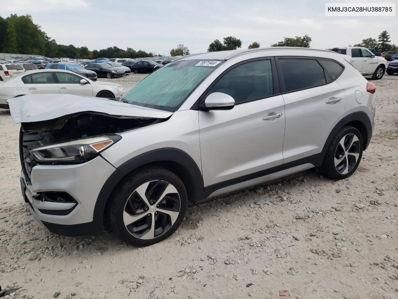 2017 Hyundai Tucson Limited VIN: KM8J3CA28HU388785 Lot: 70871944