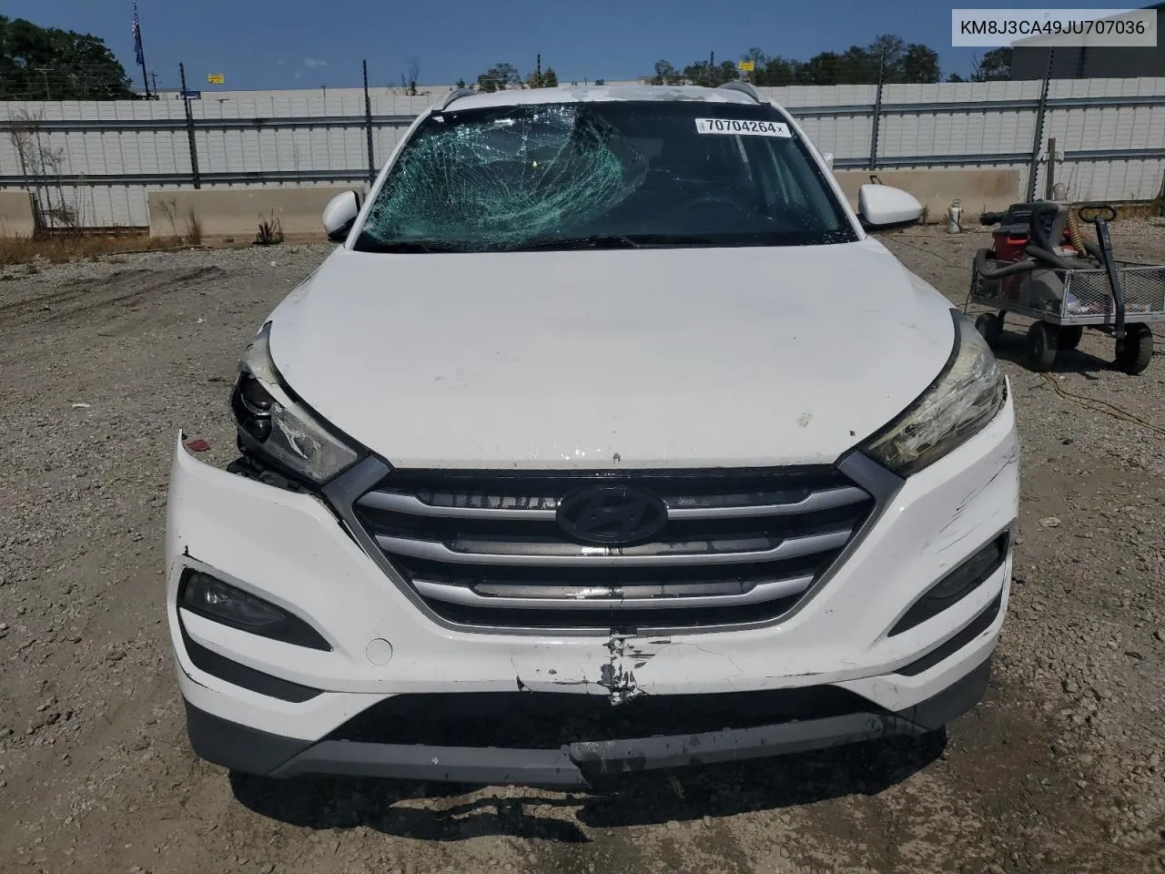 KM8J3CA49JU707036 2018 Hyundai Tucson Sel