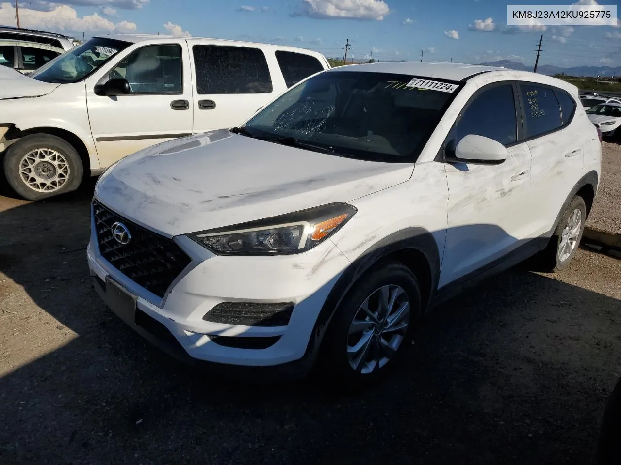 2019 Hyundai Tucson Se VIN: KM8J23A42KU925775 Lot: 71111224