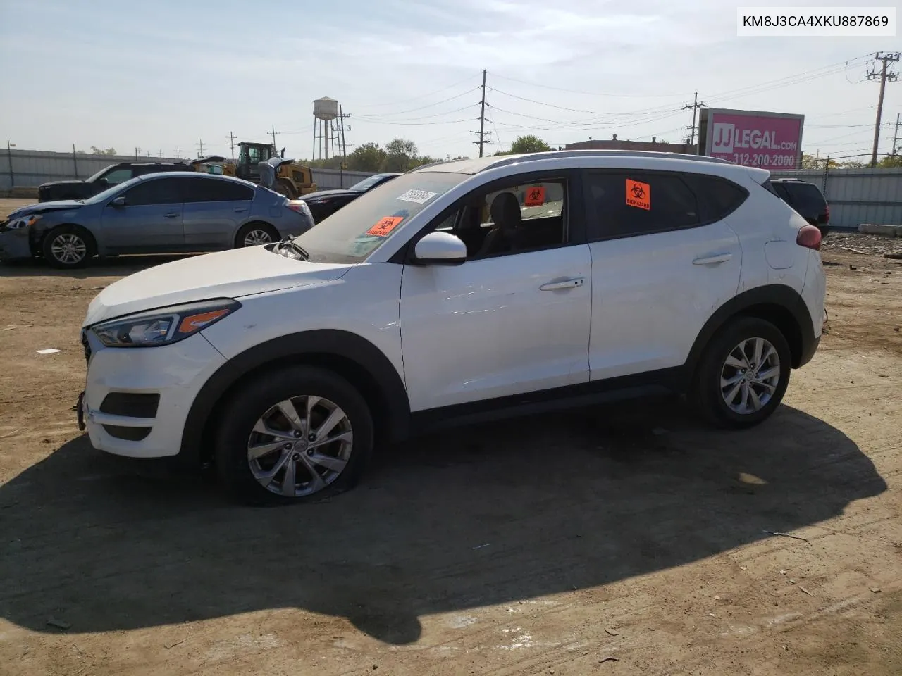 2019 Hyundai Tucson Limited VIN: KM8J3CA4XKU887869 Lot: 71483364