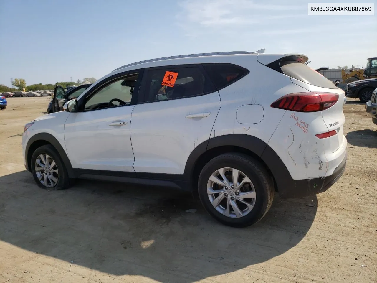 2019 Hyundai Tucson Limited VIN: KM8J3CA4XKU887869 Lot: 71483364