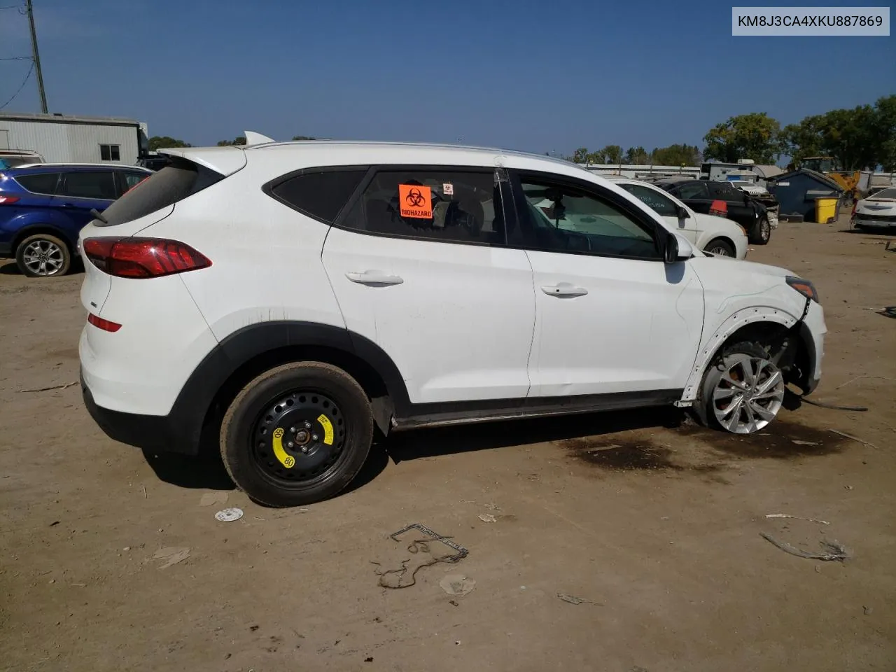 KM8J3CA4XKU887869 2019 Hyundai Tucson Limited