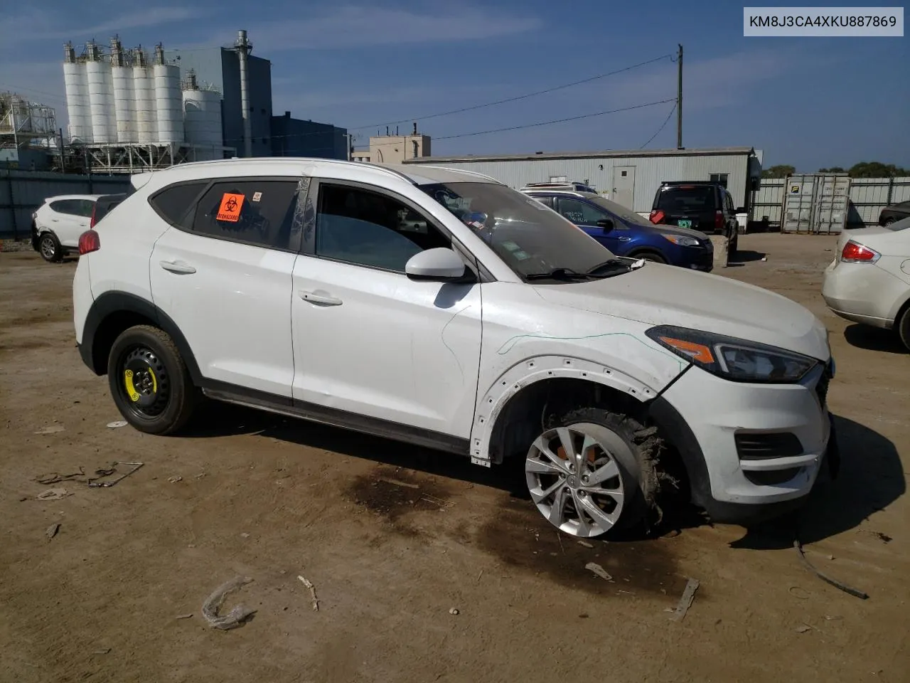 2019 Hyundai Tucson Limited VIN: KM8J3CA4XKU887869 Lot: 71483364