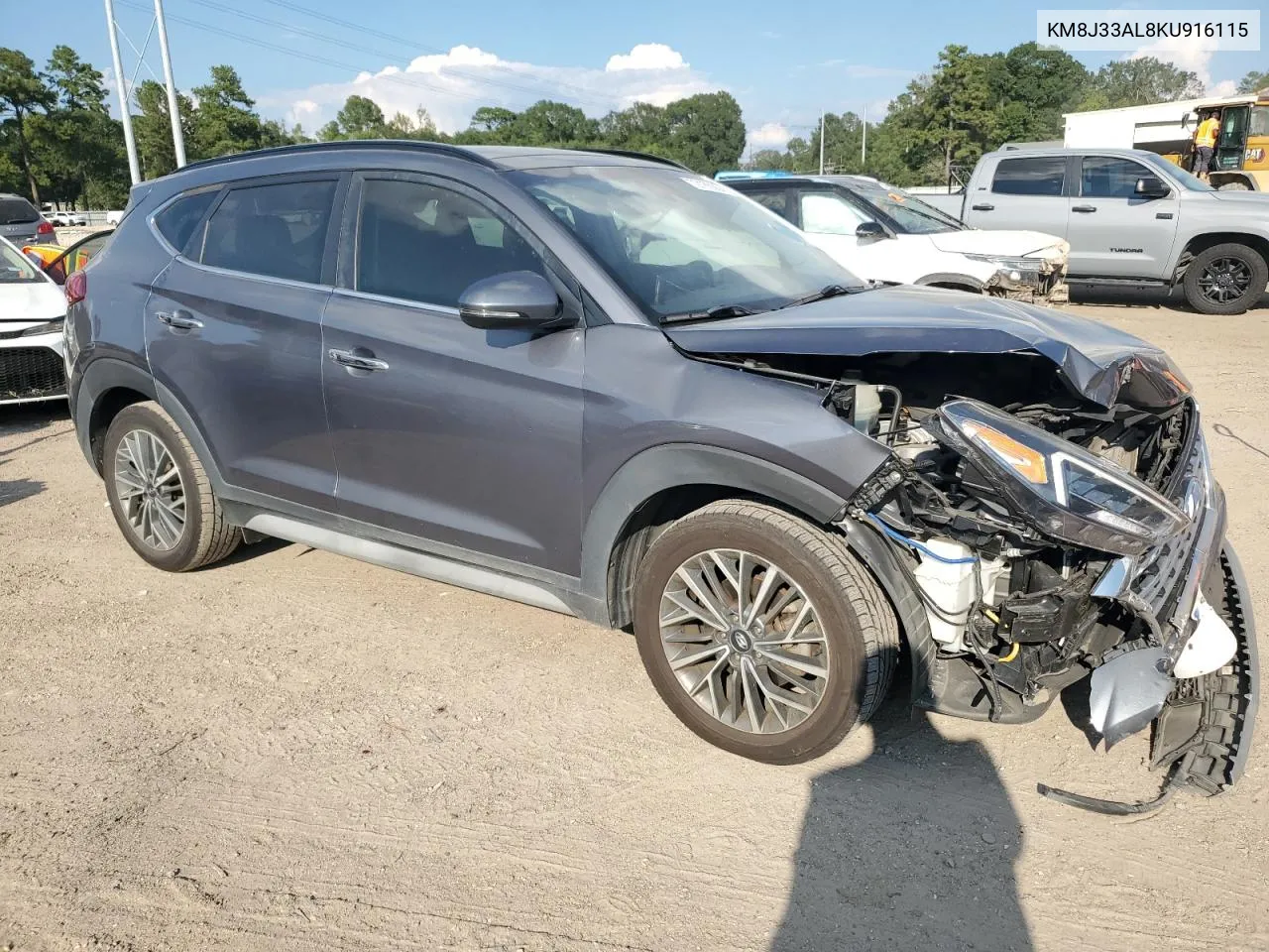 KM8J33AL8KU916115 2019 Hyundai Tucson Limited