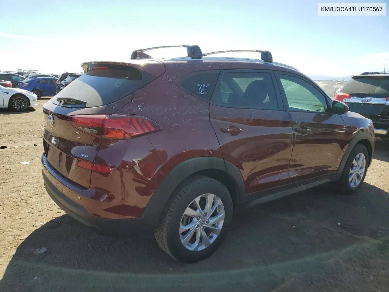 KM8J3CA41LU170567 2020 Hyundai Tucson Limited