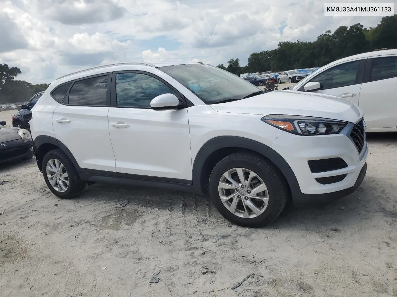 2021 Hyundai Tucson Limited VIN: KM8J33A41MU361133 Lot: 71822124