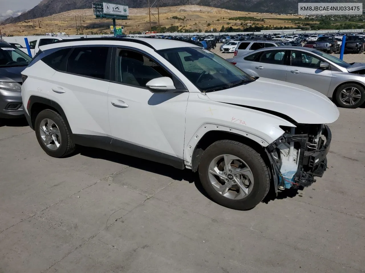 KM8JBCAE4NU033475 2022 Hyundai Tucson Sel