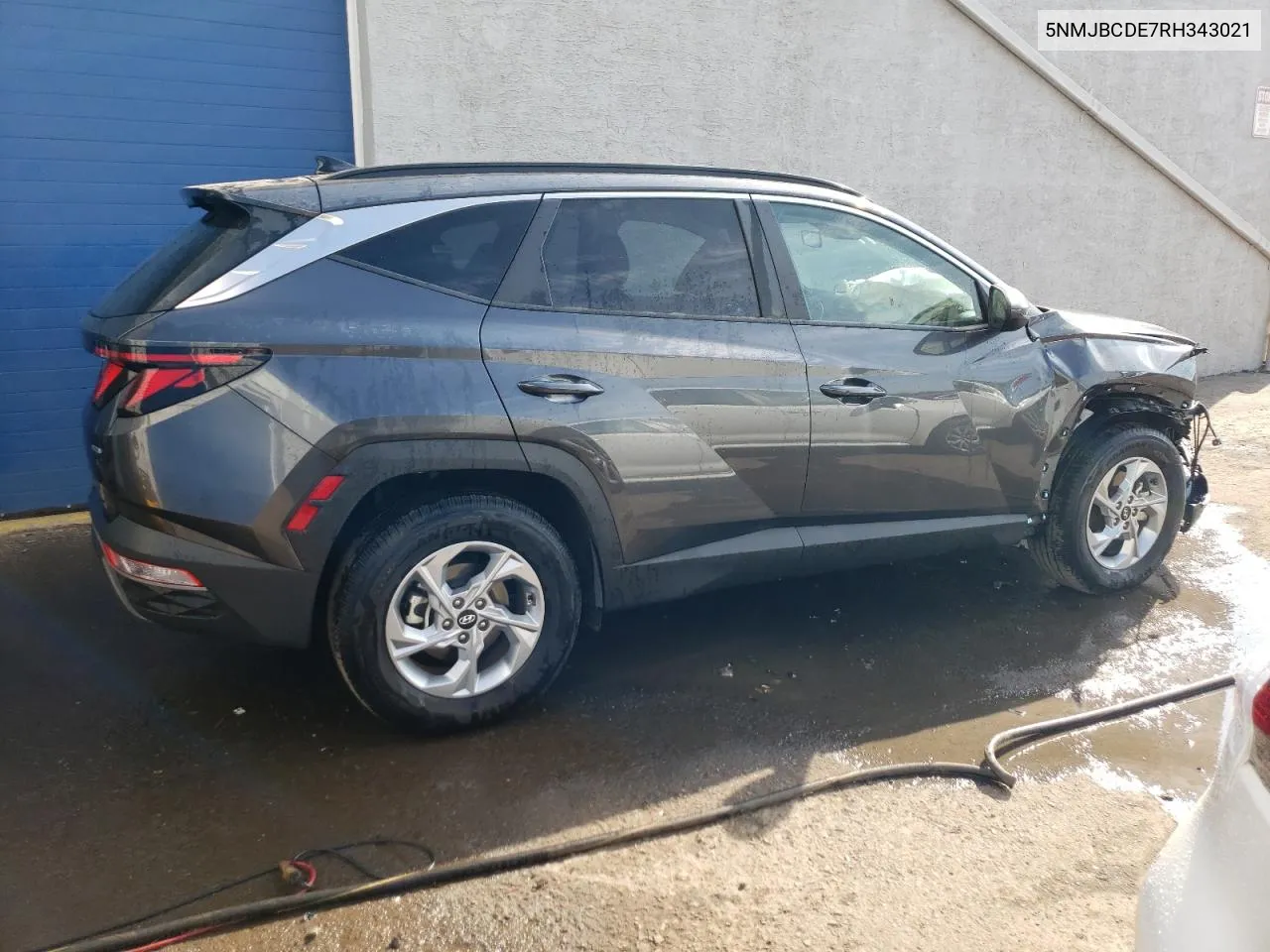 2024 Hyundai Tucson Sel VIN: 5NMJBCDE7RH343021 Lot: 72144164