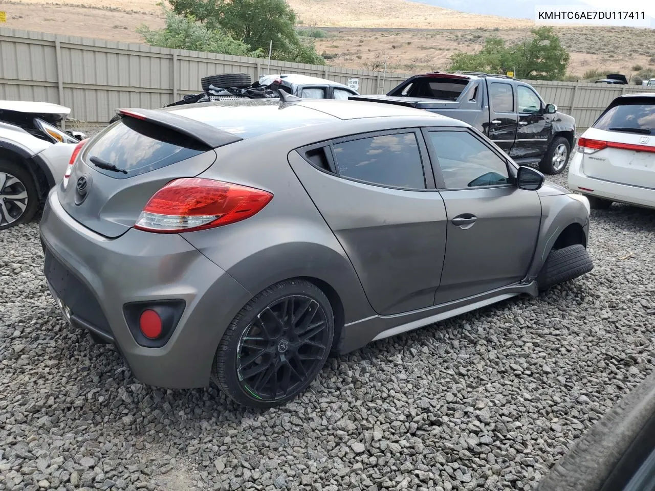 KMHTC6AE7DU117411 2013 Hyundai Veloster Turbo