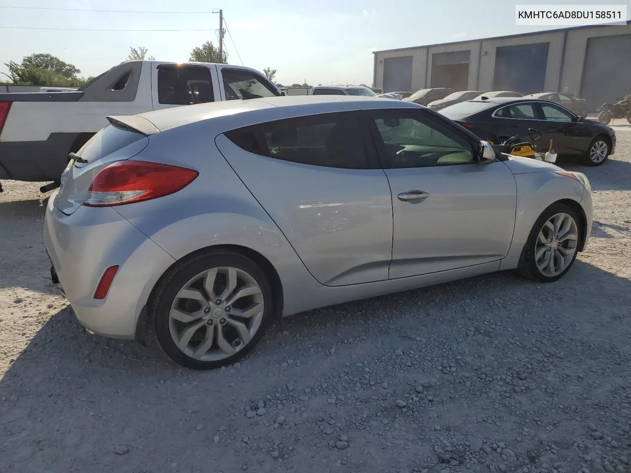 2013 Hyundai Veloster VIN: KMHTC6AD8DU158511 Lot: 71532344