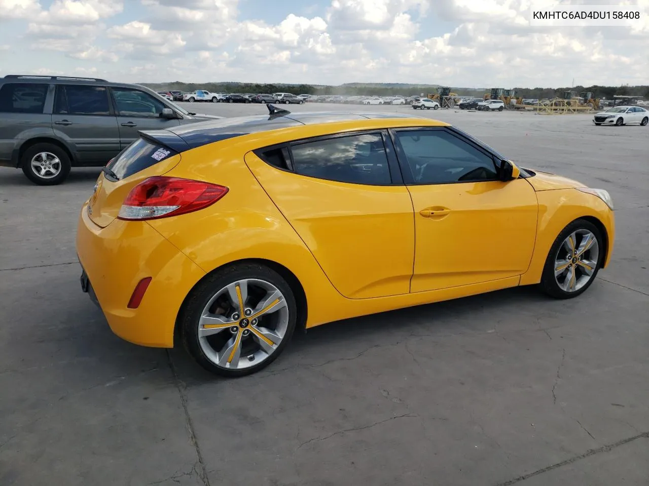 2013 Hyundai Veloster VIN: KMHTC6AD4DU158408 Lot: 72148134