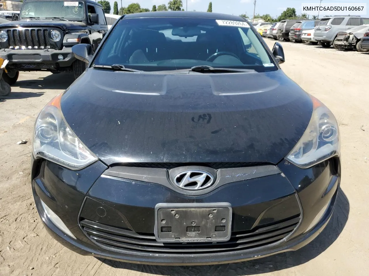 2013 Hyundai Veloster VIN: KMHTC6AD5DU160667 Lot: 72289264