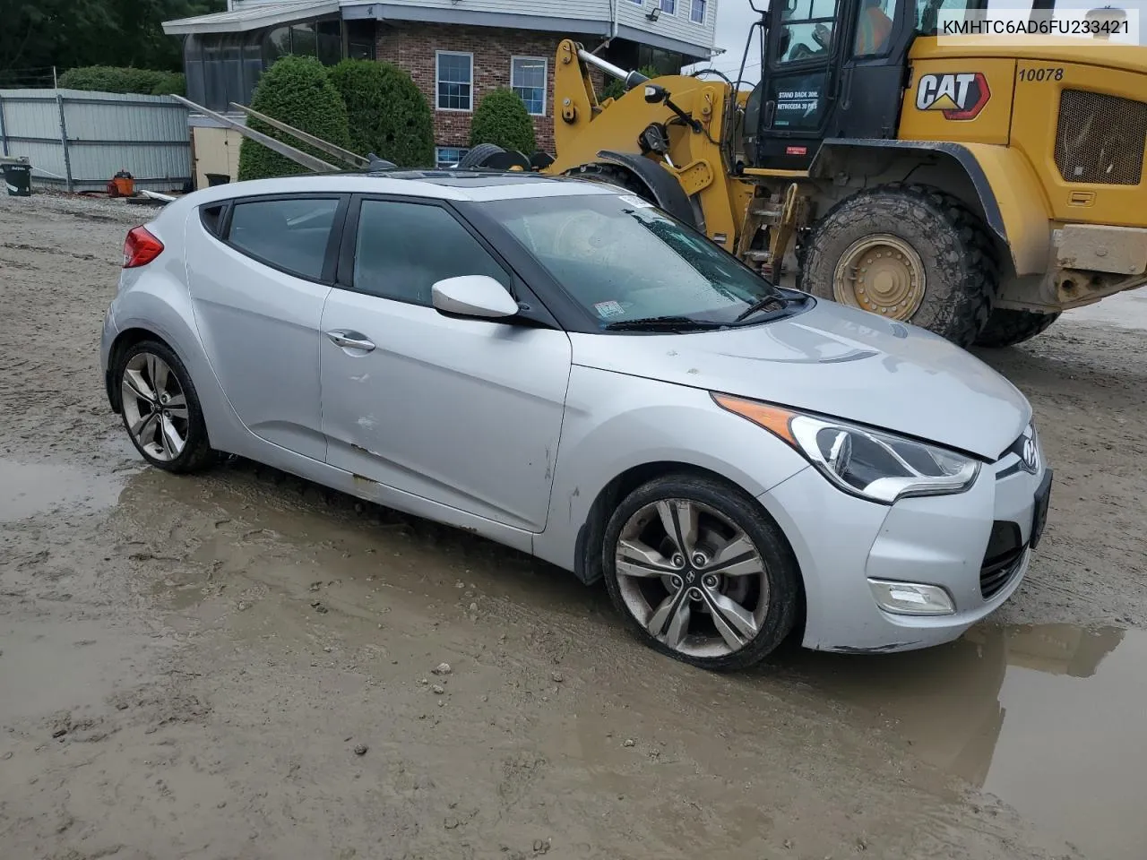 2015 Hyundai Veloster VIN: KMHTC6AD6FU233421 Lot: 66420264