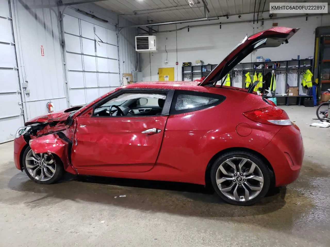 KMHTC6AD0FU222897 2015 Hyundai Veloster