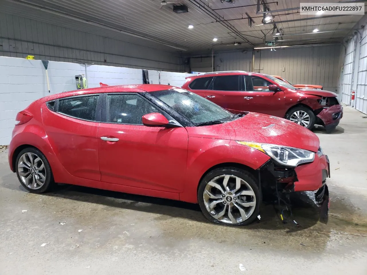 KMHTC6AD0FU222897 2015 Hyundai Veloster