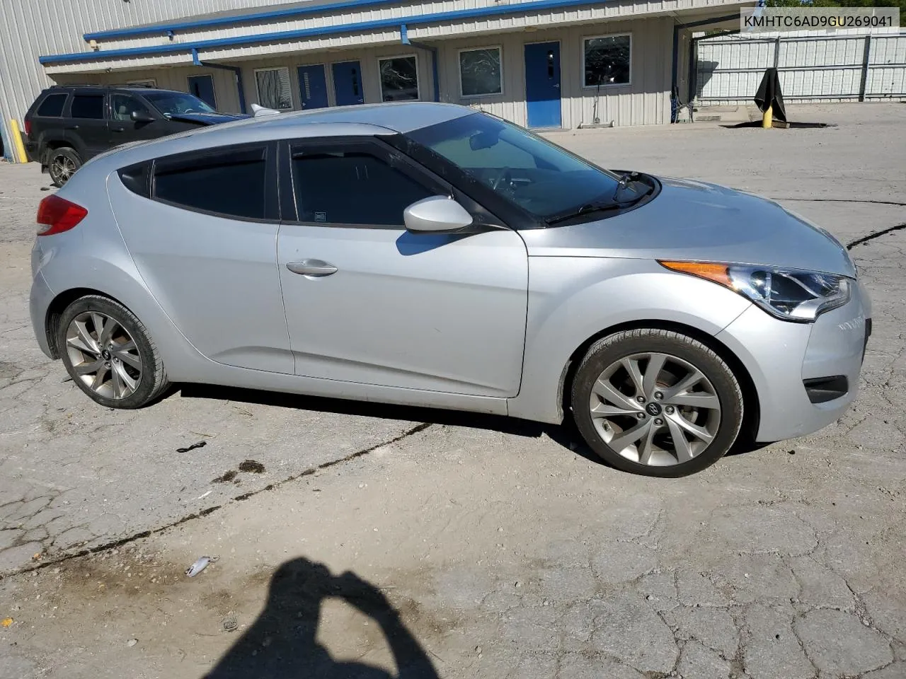 2016 Hyundai Veloster VIN: KMHTC6AD9GU269041 Lot: 70952574