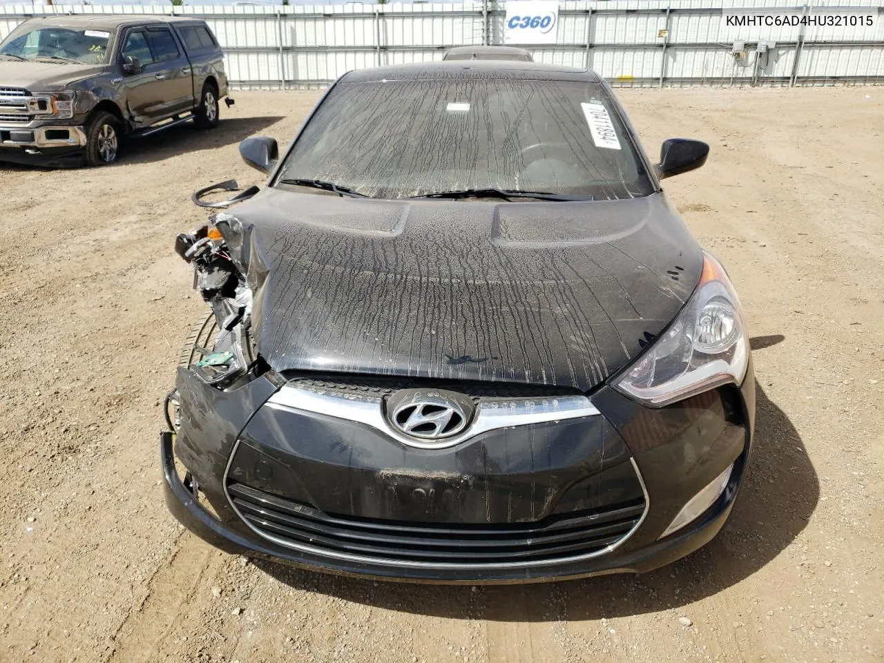 KMHTC6AD4HU321015 2017 Hyundai Veloster