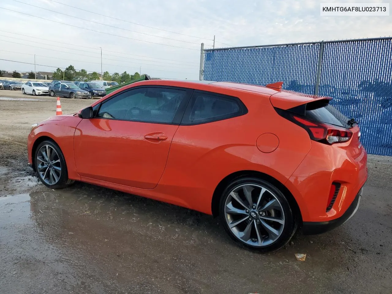 2020 Hyundai Veloster Base VIN: KMHTG6AF8LU023713 Lot: 71210094