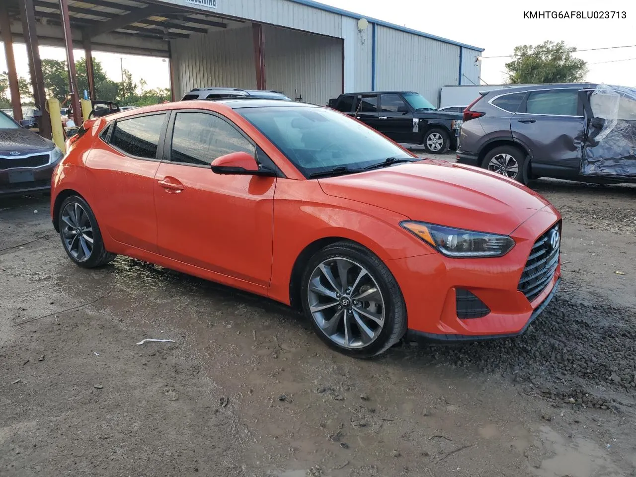 2020 Hyundai Veloster Base VIN: KMHTG6AF8LU023713 Lot: 71210094