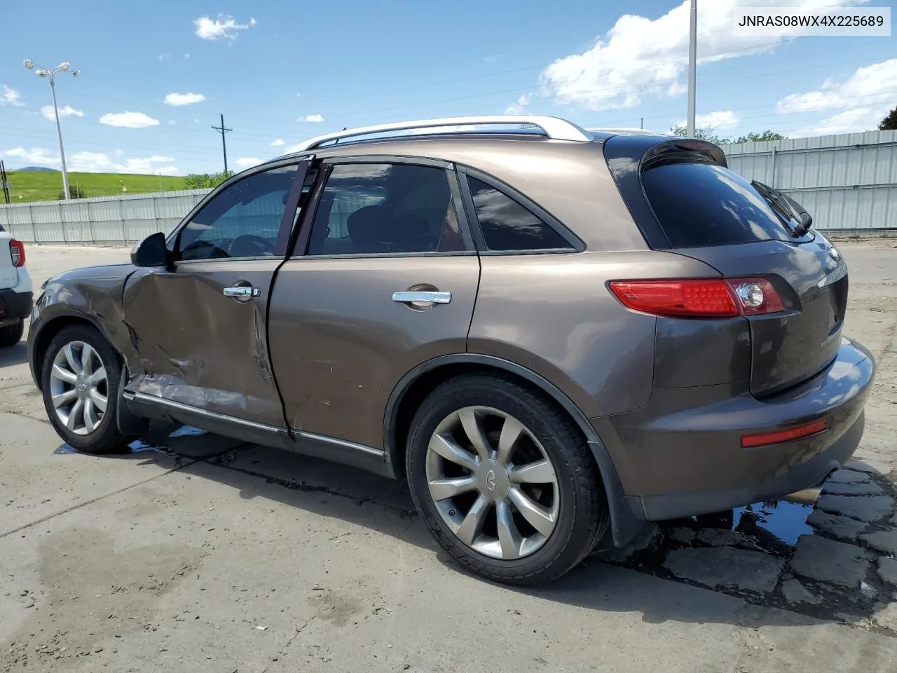 2004 Infiniti Fx35 VIN: JNRAS08WX4X225689 Lot: 56249284