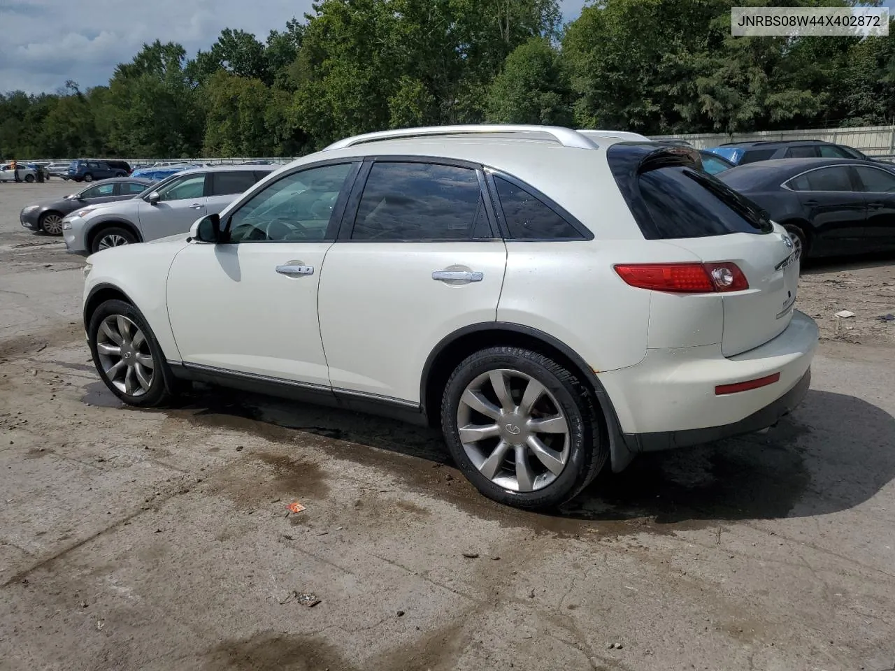 2004 Infiniti Fx45 VIN: JNRBS08W44X402872 Lot: 69373274