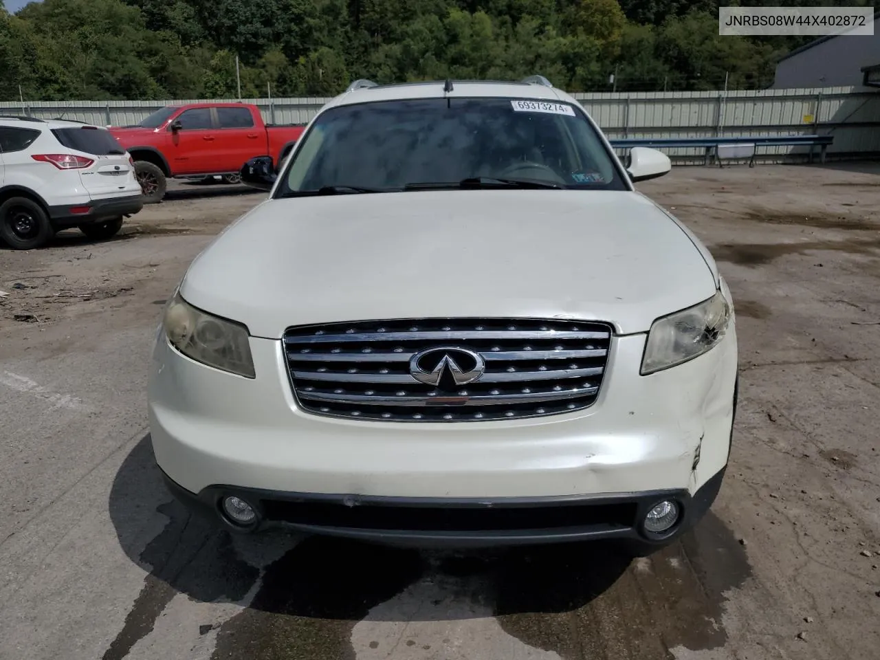 2004 Infiniti Fx45 VIN: JNRBS08W44X402872 Lot: 69373274