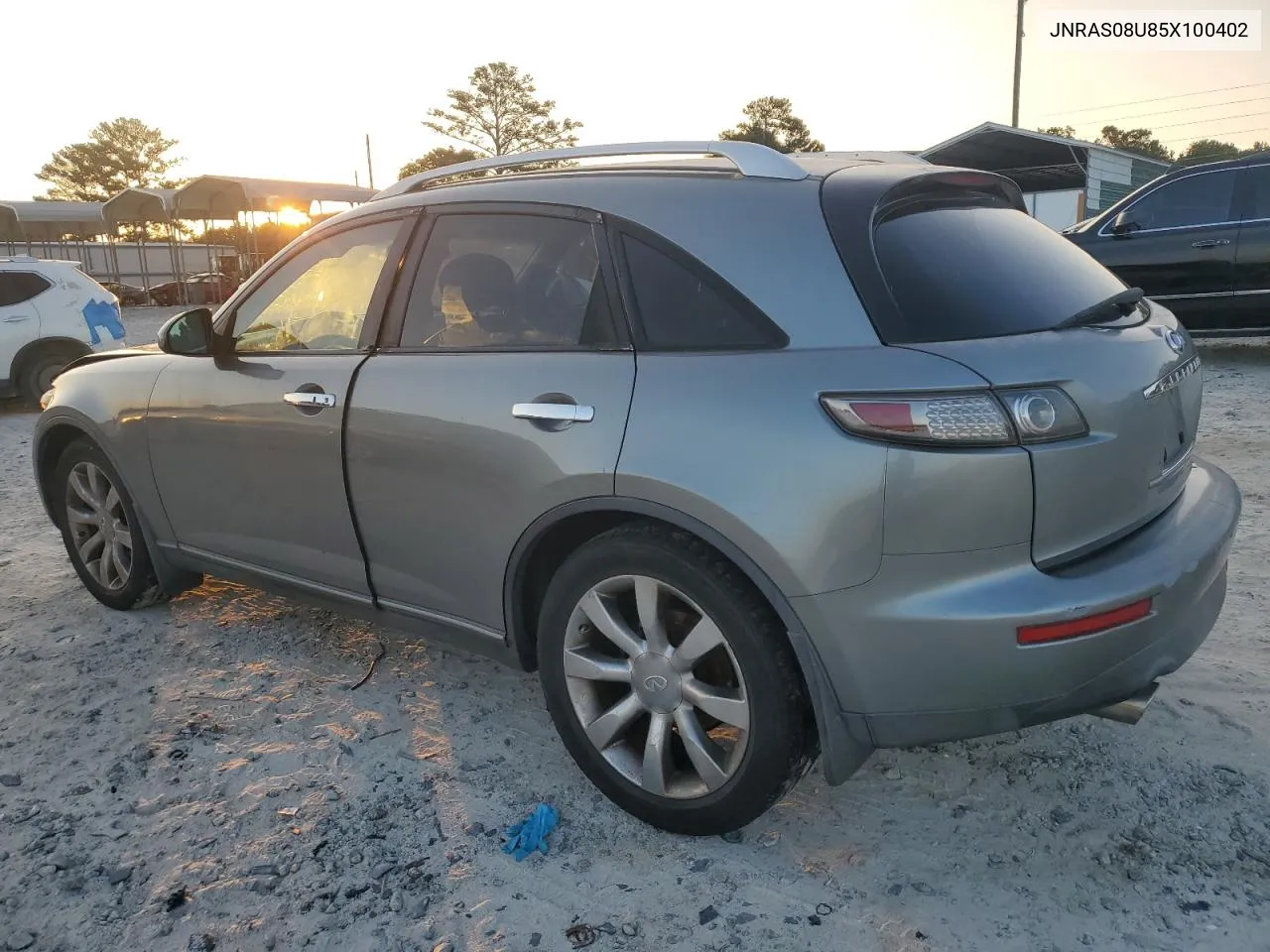 2005 Infiniti Fx35 VIN: JNRAS08U85X100402 Lot: 70656724