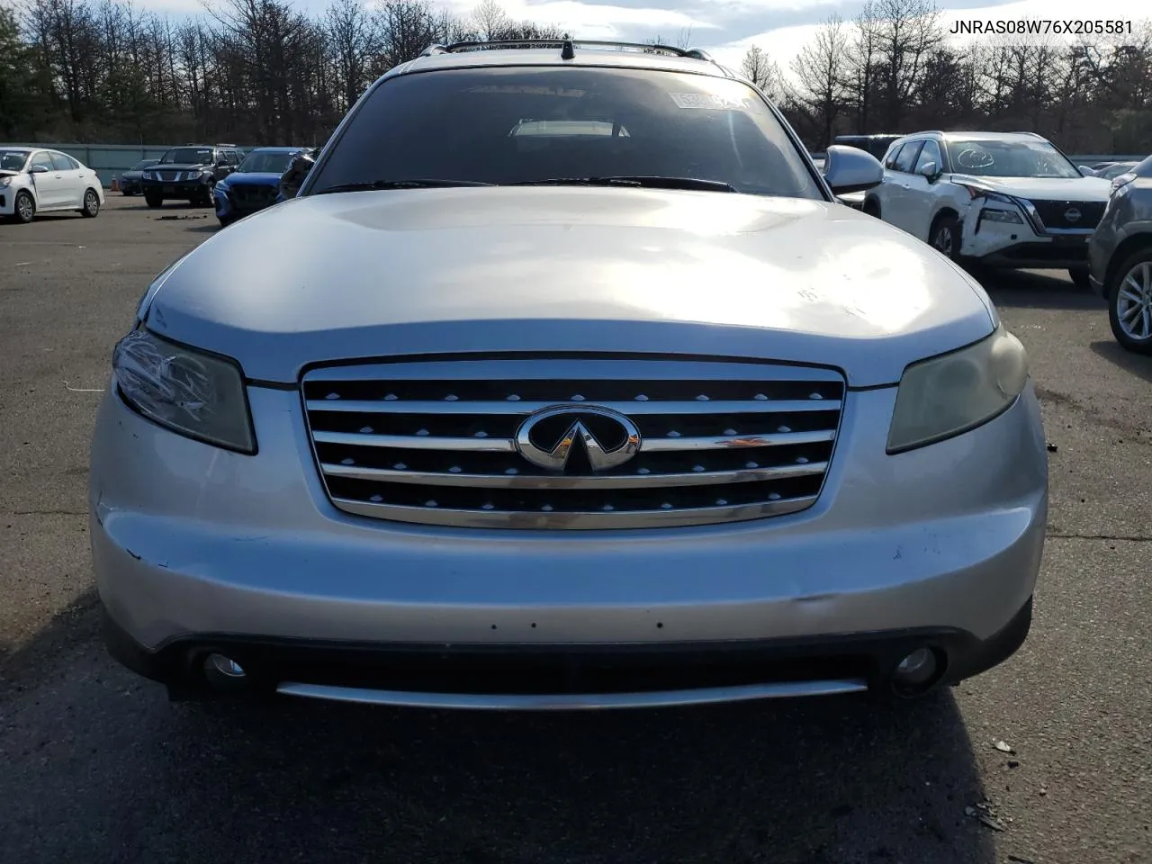 2006 Infiniti Fx35 VIN: JNRAS08W76X205581 Lot: 53030294