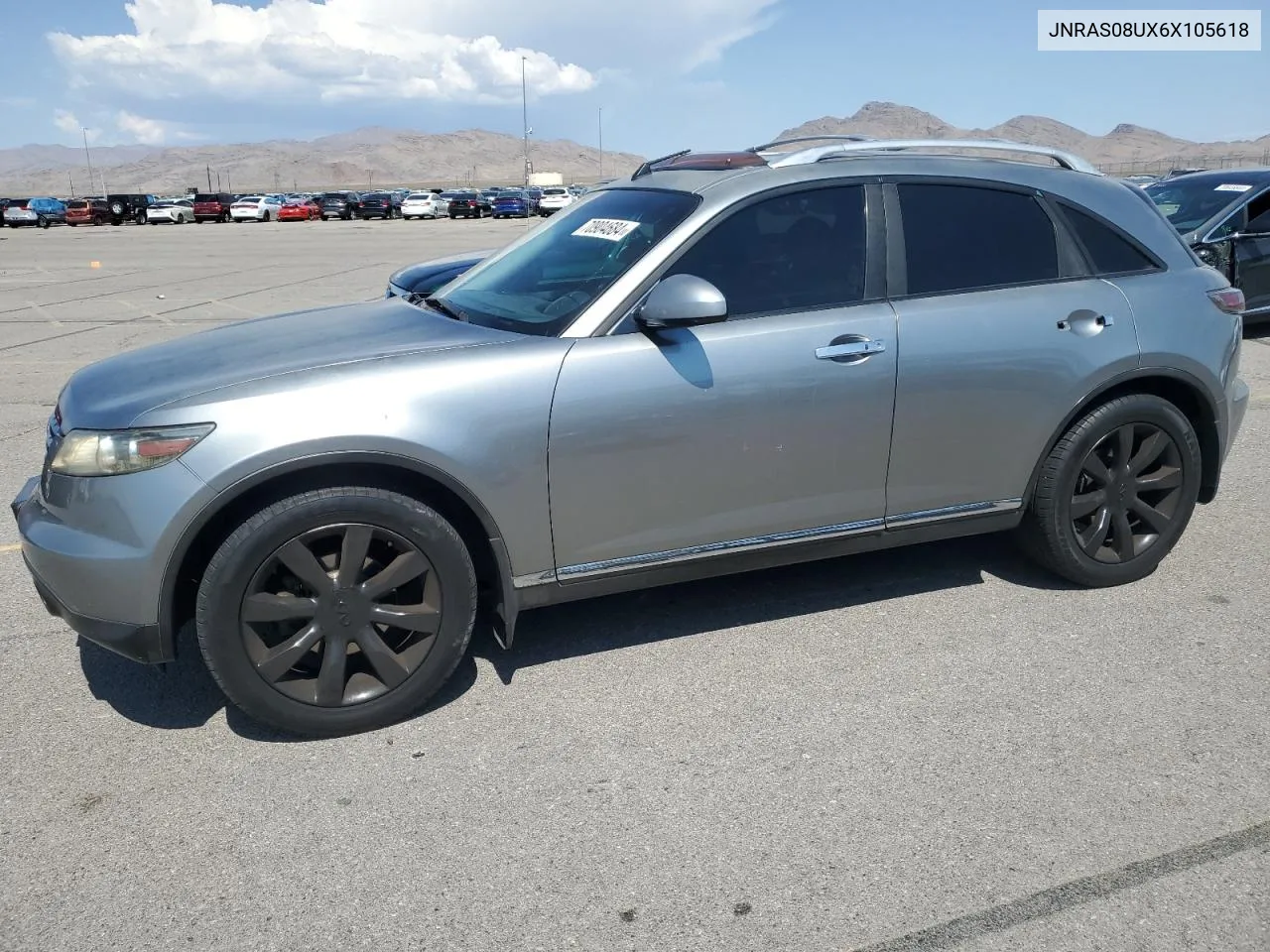 2006 Infiniti Fx35 VIN: JNRAS08UX6X105618 Lot: 70904684