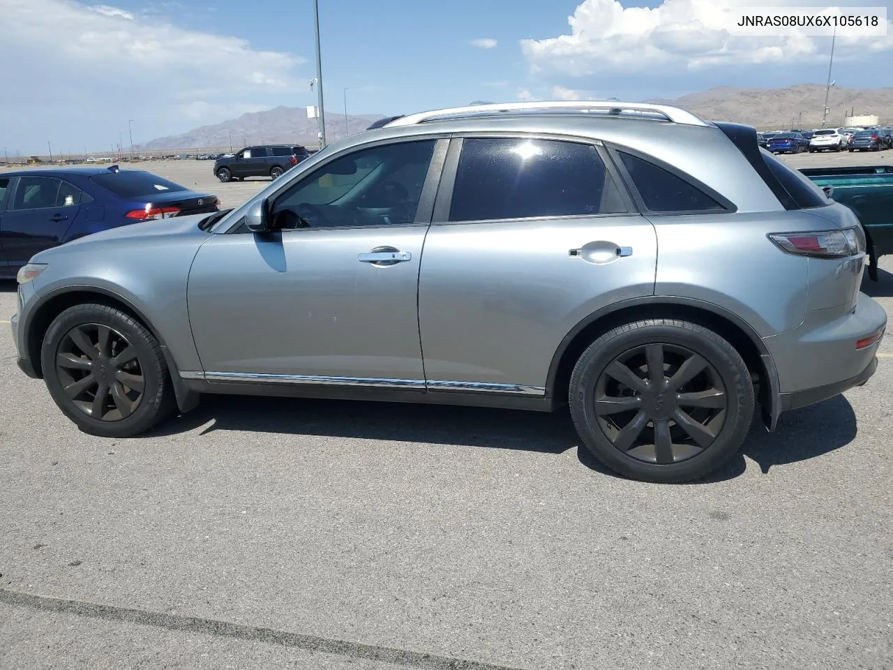 2006 Infiniti Fx35 VIN: JNRAS08UX6X105618 Lot: 70904684