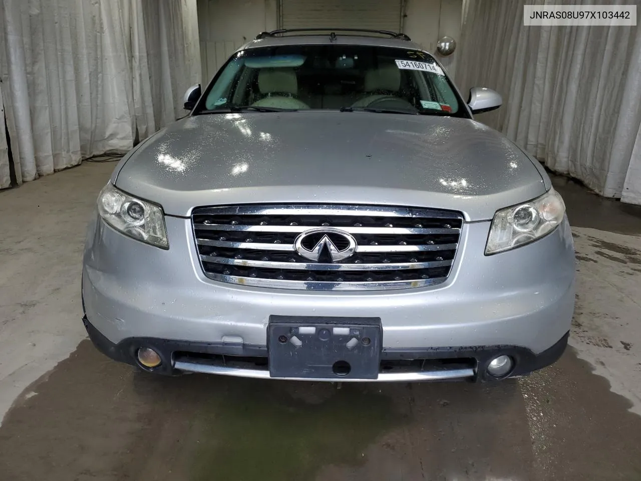 2007 Infiniti Fx35 VIN: JNRAS08U97X103442 Lot: 54160714