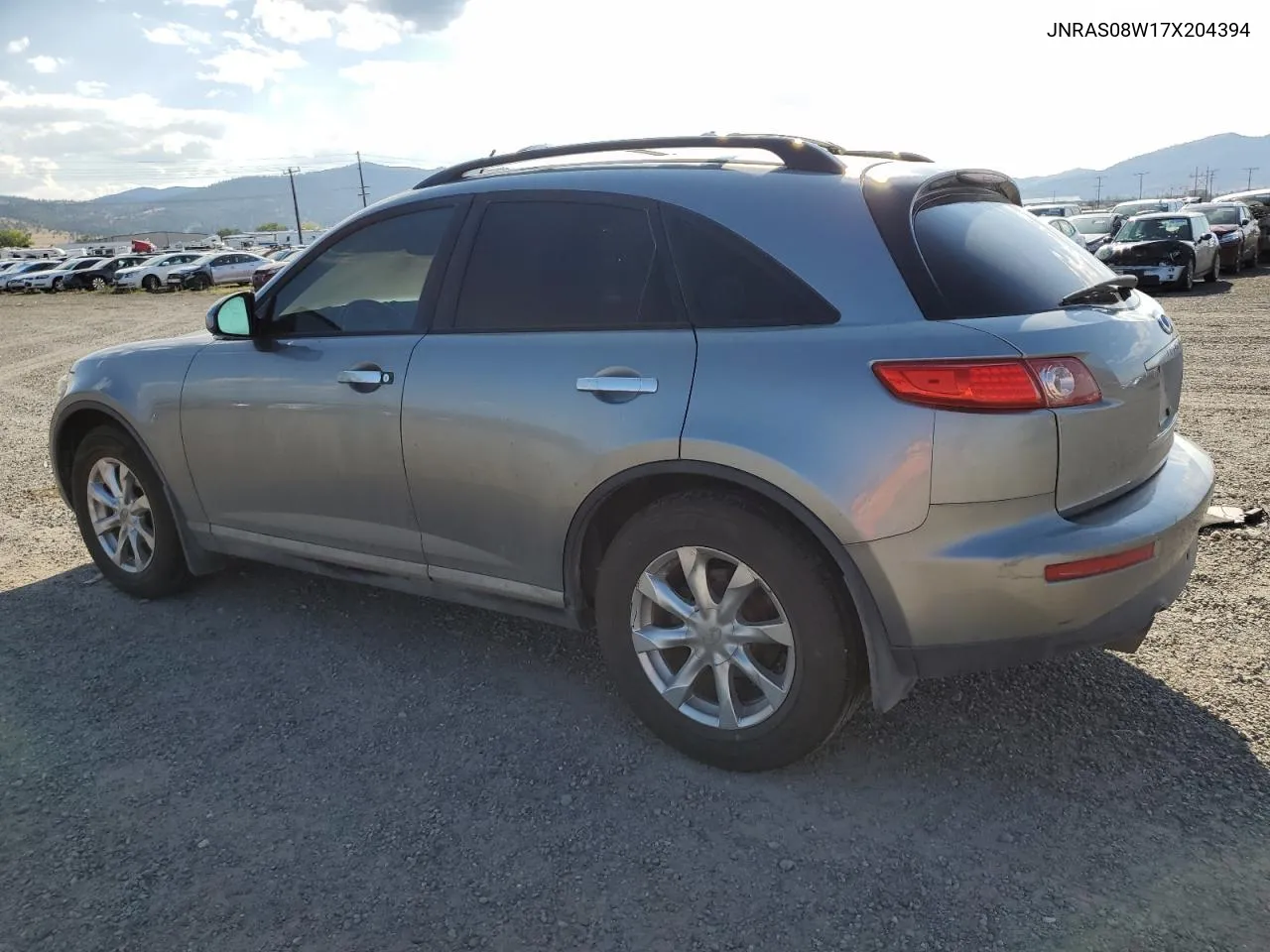 2007 Infiniti Fx35 VIN: JNRAS08W17X204394 Lot: 68888984