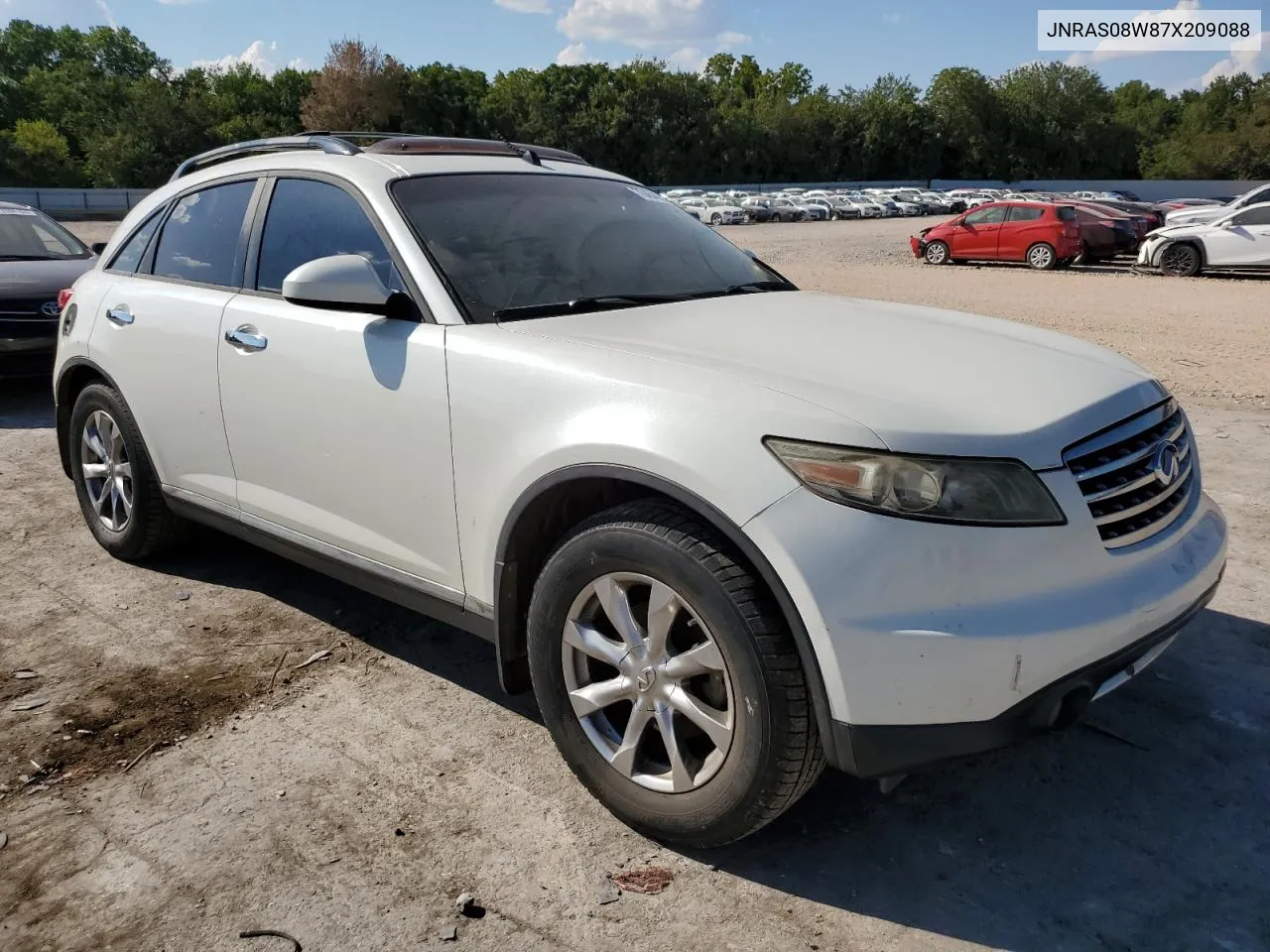 JNRAS08W87X209088 2007 Infiniti Fx35