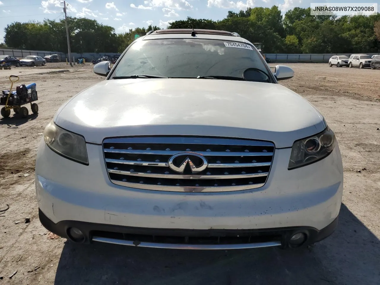 JNRAS08W87X209088 2007 Infiniti Fx35