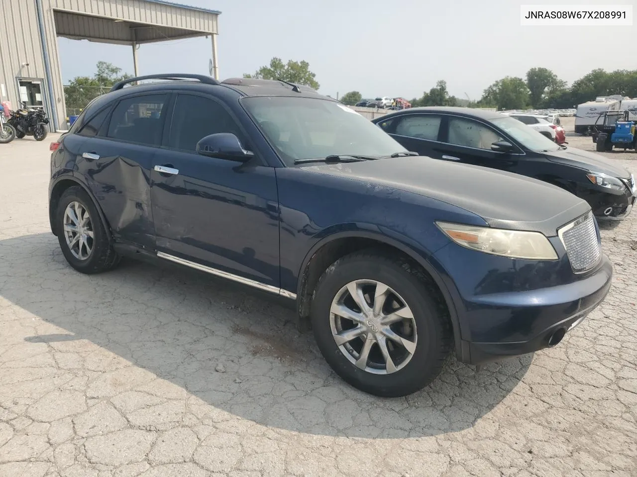 2007 Infiniti Fx35 VIN: JNRAS08W67X208991 Lot: 70872594