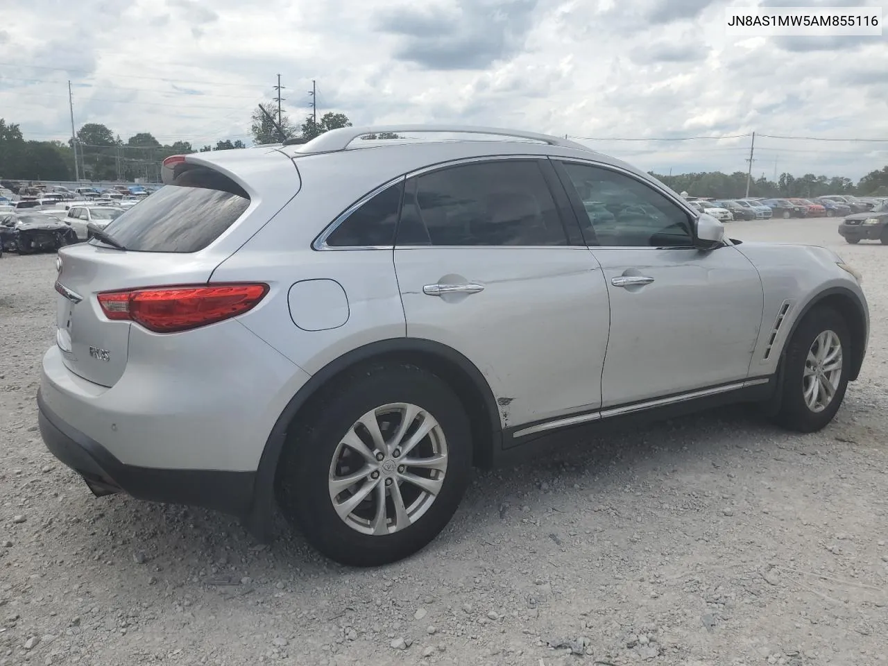 2010 Infiniti Fx35 VIN: JN8AS1MW5AM855116 Lot: 62313694