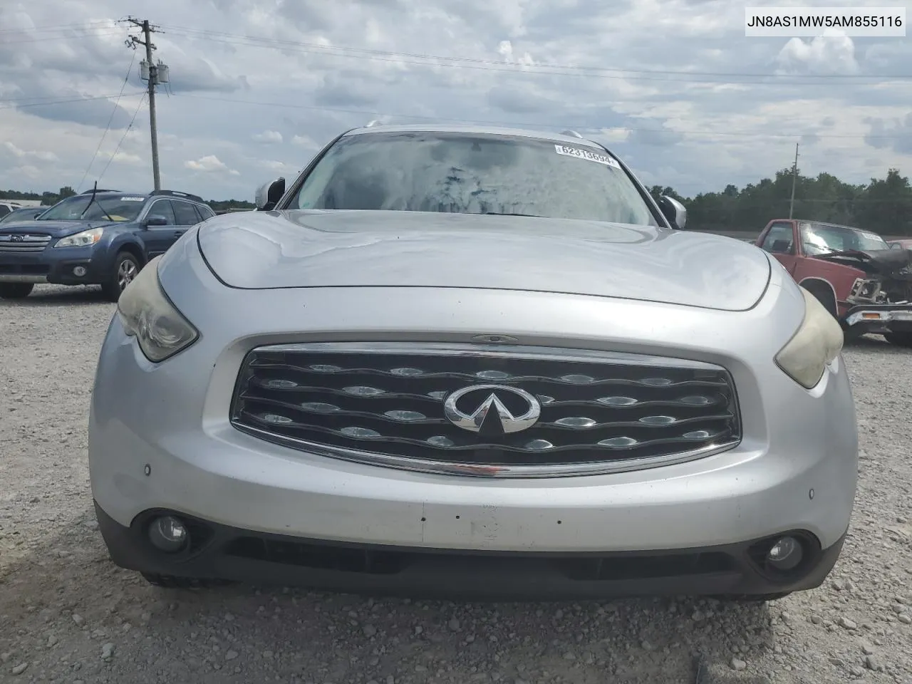 2010 Infiniti Fx35 VIN: JN8AS1MW5AM855116 Lot: 62313694