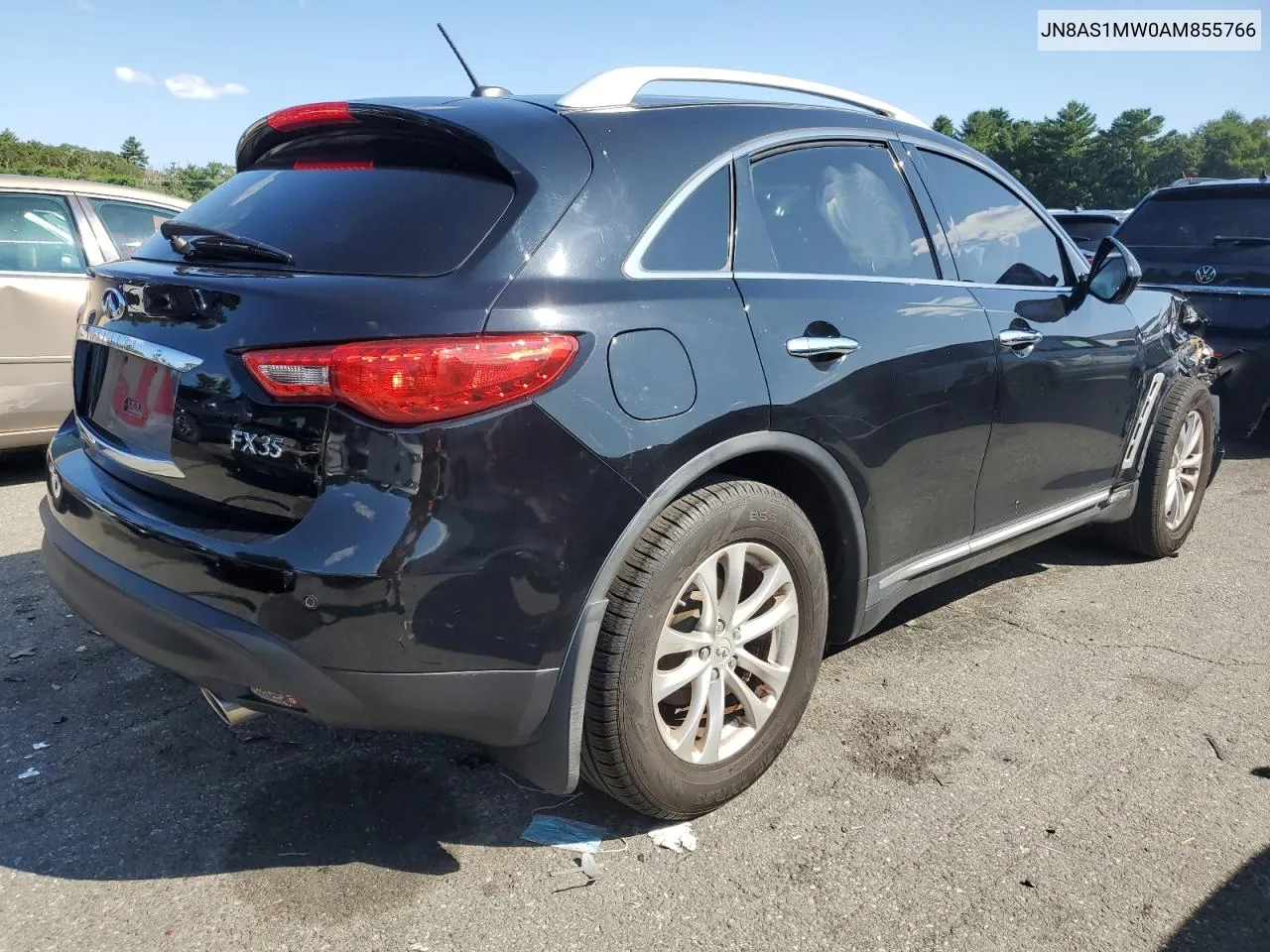 2010 Infiniti Fx35 VIN: JN8AS1MW0AM855766 Lot: 68558764