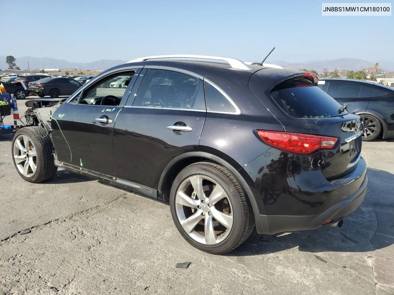 JN8BS1MW1CM180100 2012 Infiniti Fx50