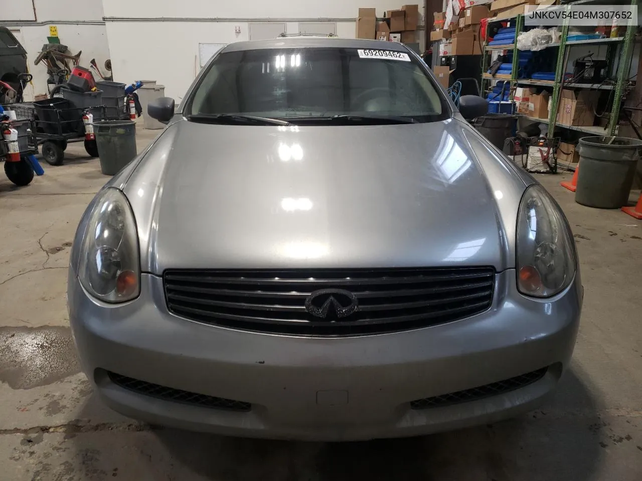 2004 Infiniti G35 VIN: JNKCV54E04M307652 Lot: 69209462