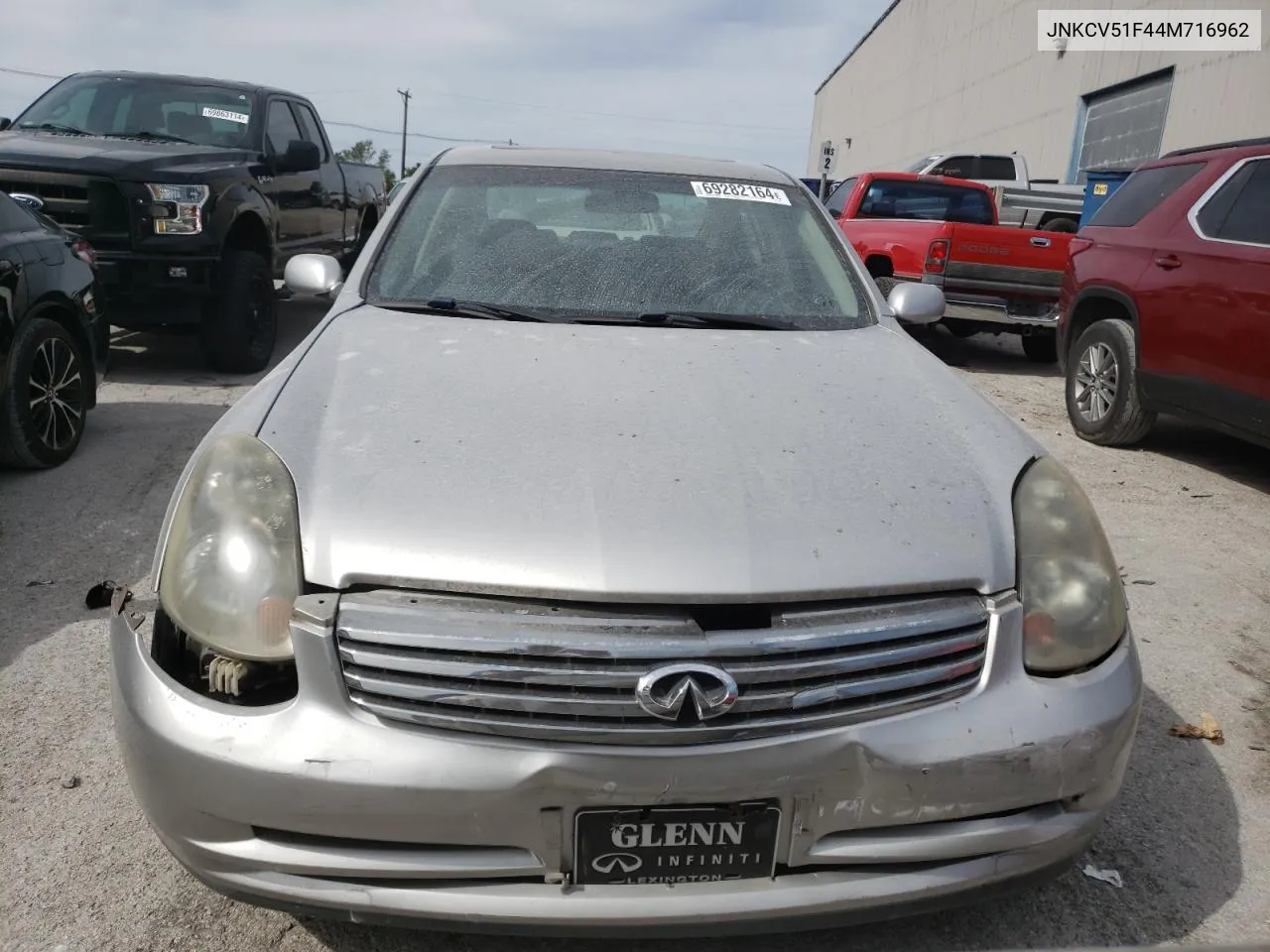 2004 Infiniti G35 VIN: JNKCV51F44M716962 Lot: 69282164