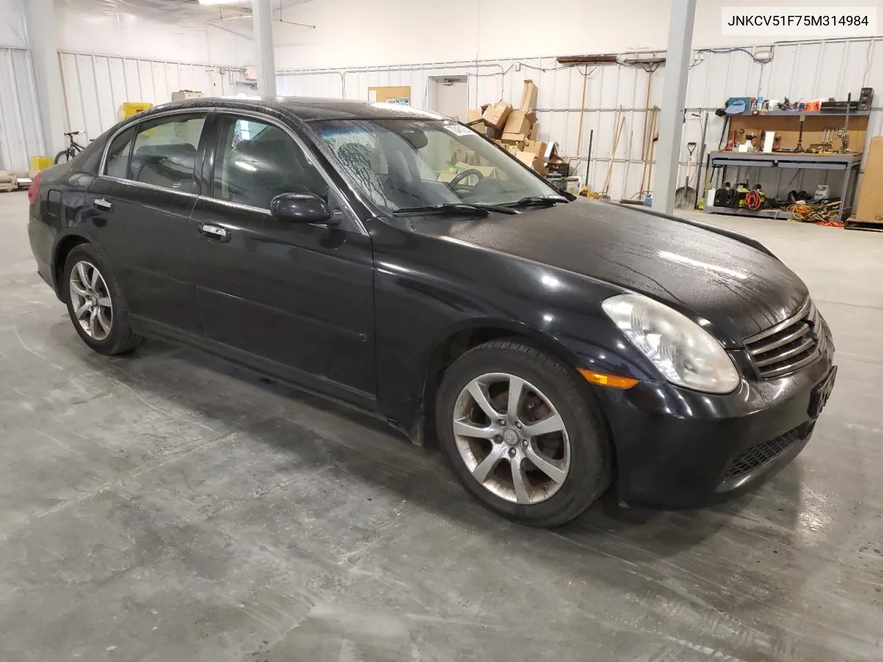 2005 Infiniti G35 VIN: JNKCV51F75M314984 Lot: 70461234