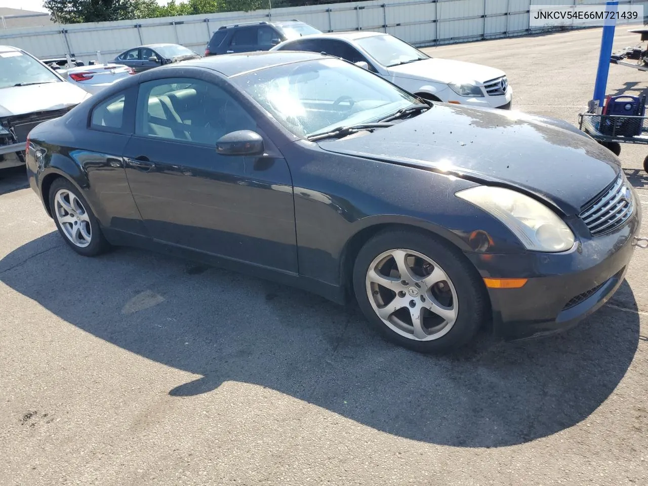 2006 Infiniti G35 VIN: JNKCV54E66M721439 Lot: 71743294