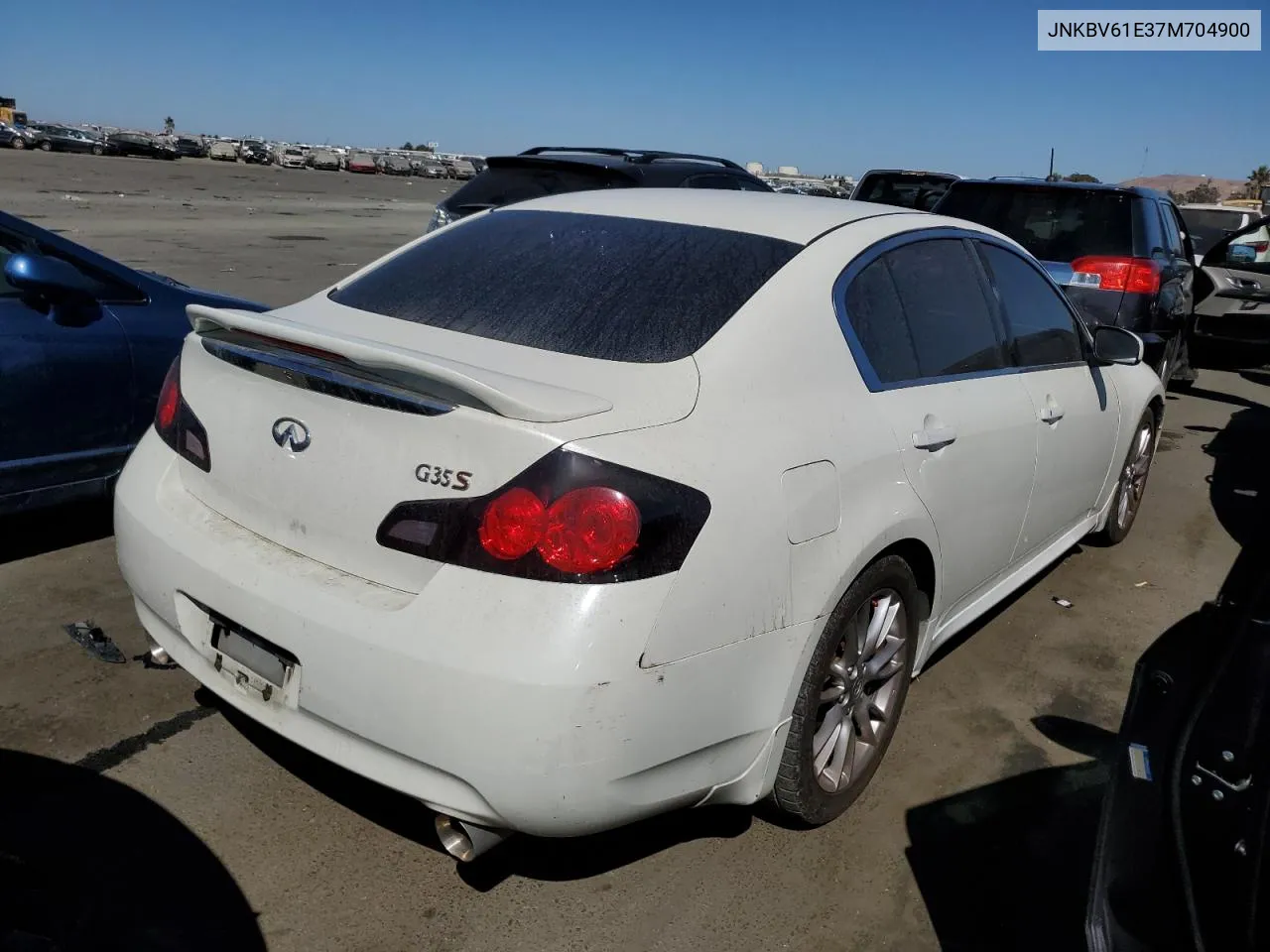 2007 Infiniti G35 VIN: JNKBV61E37M704900 Lot: 67309554